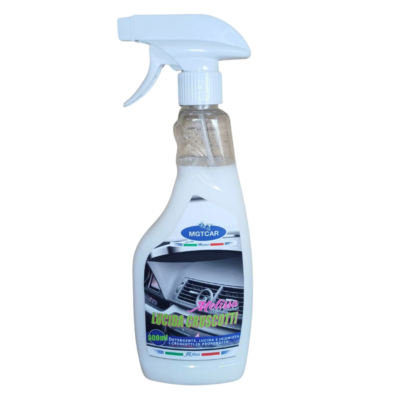 MGTCAR - LINEA MELISSA Lucida Cruscotti Spray – 500 ml