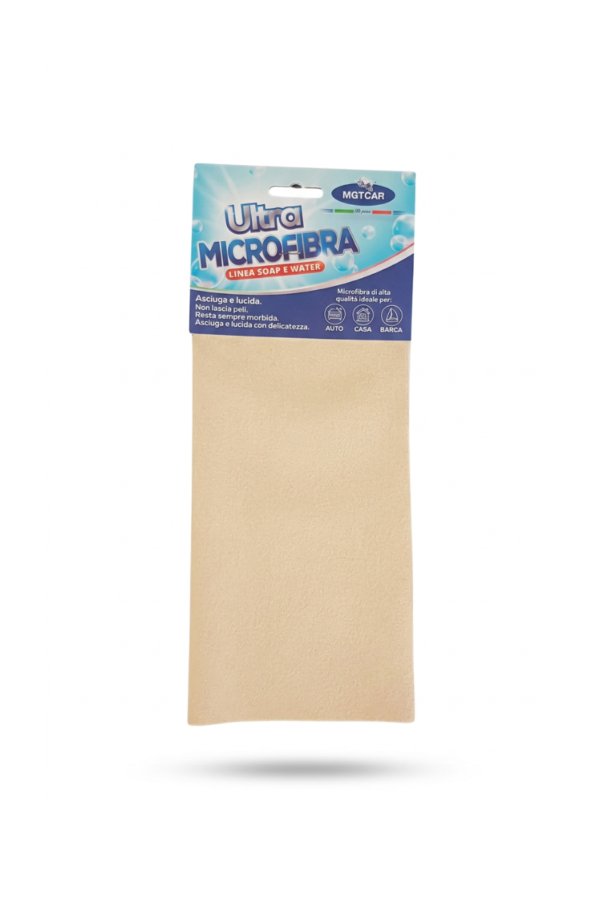 Panno Ultra Microfibra Mis.30x40– Linea Soap & Water | MGTCAR