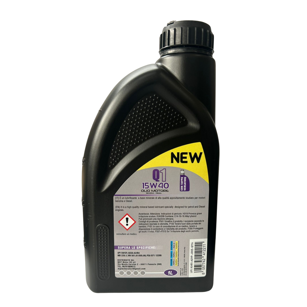 MARANOIL Q1 15W40 – Olio Motore Universale