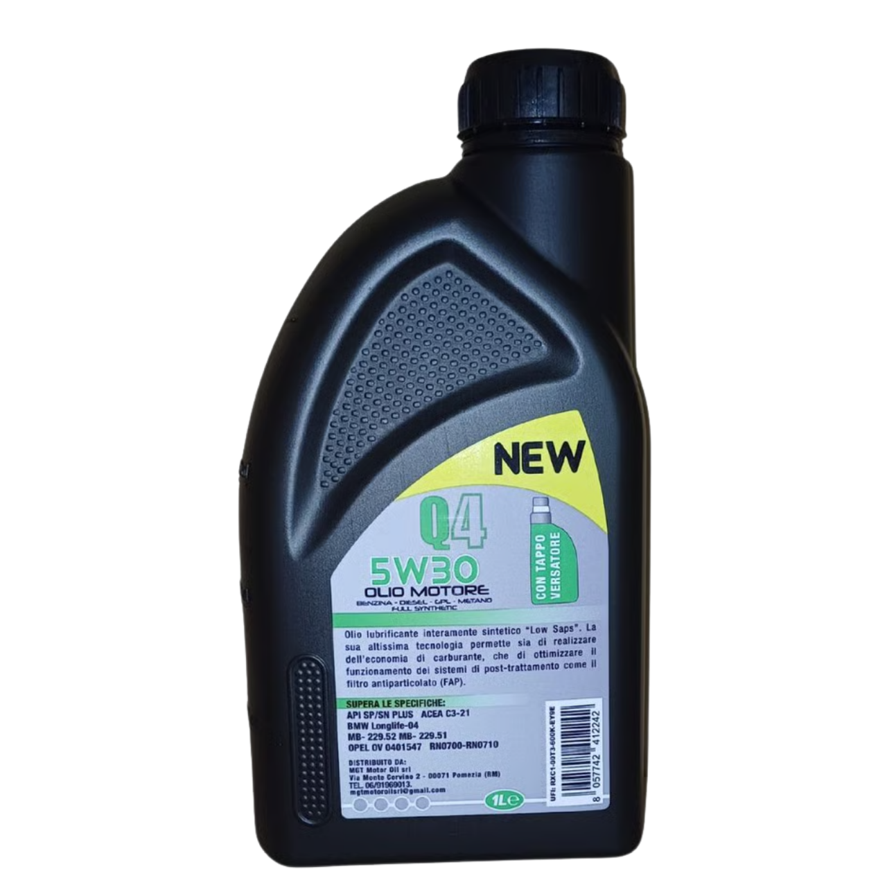 MARANOIL Q4 5W30 – Olio Motore Sintetico