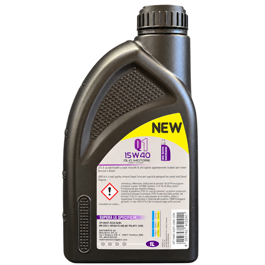 Olio Motore MARANOIL Q1 15W40 1 LITRO