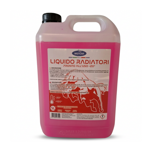 LIQUIDO RADIATORE 5L + IMBUTO PIEGHEVOLE OMAGGIO