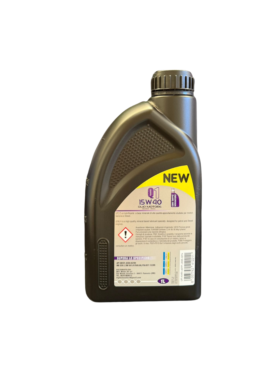 Olio Motore MARANOIL Q1 15W40 1 LITRO