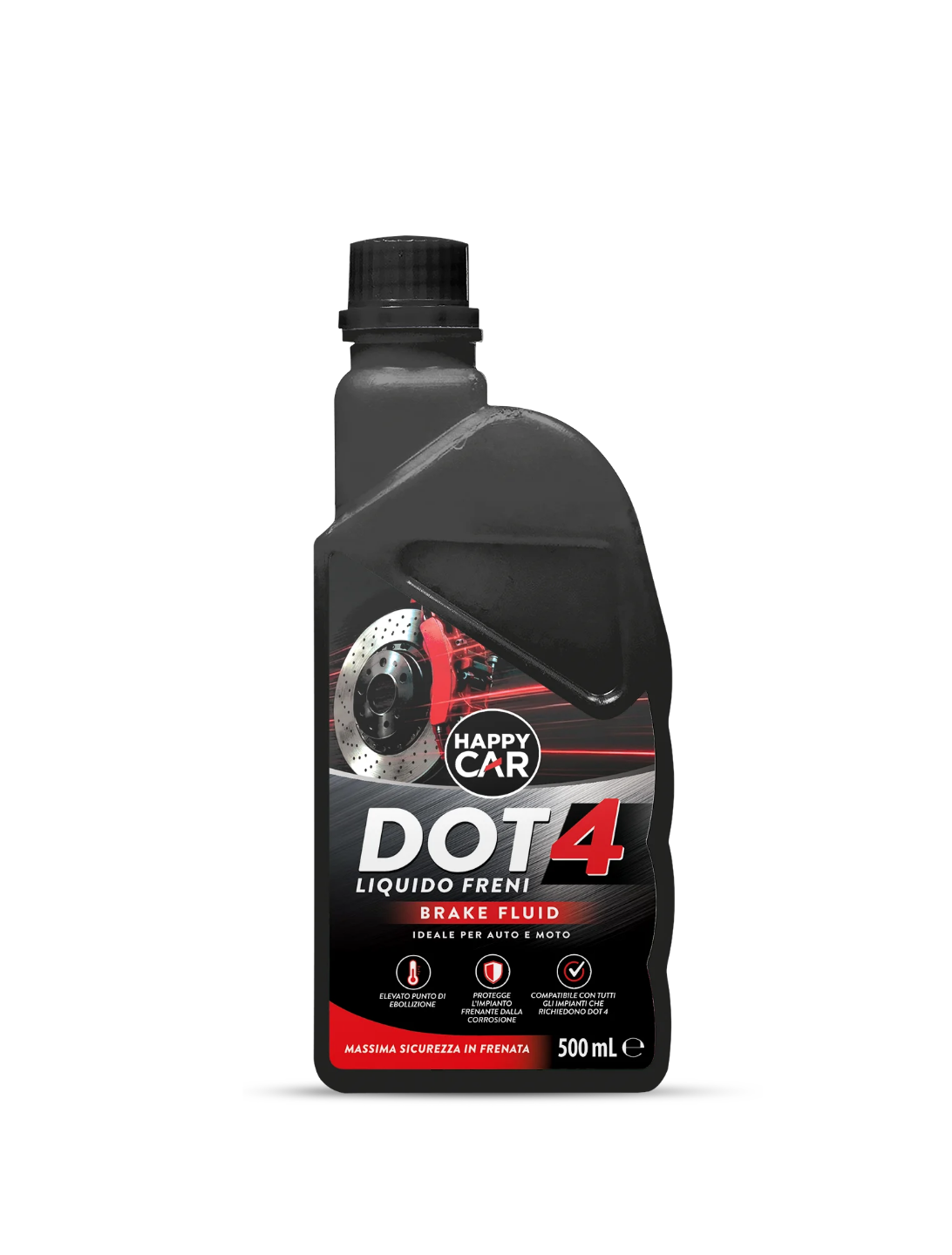 Liquido Freni DOT 4 Happy Car – 500 ml