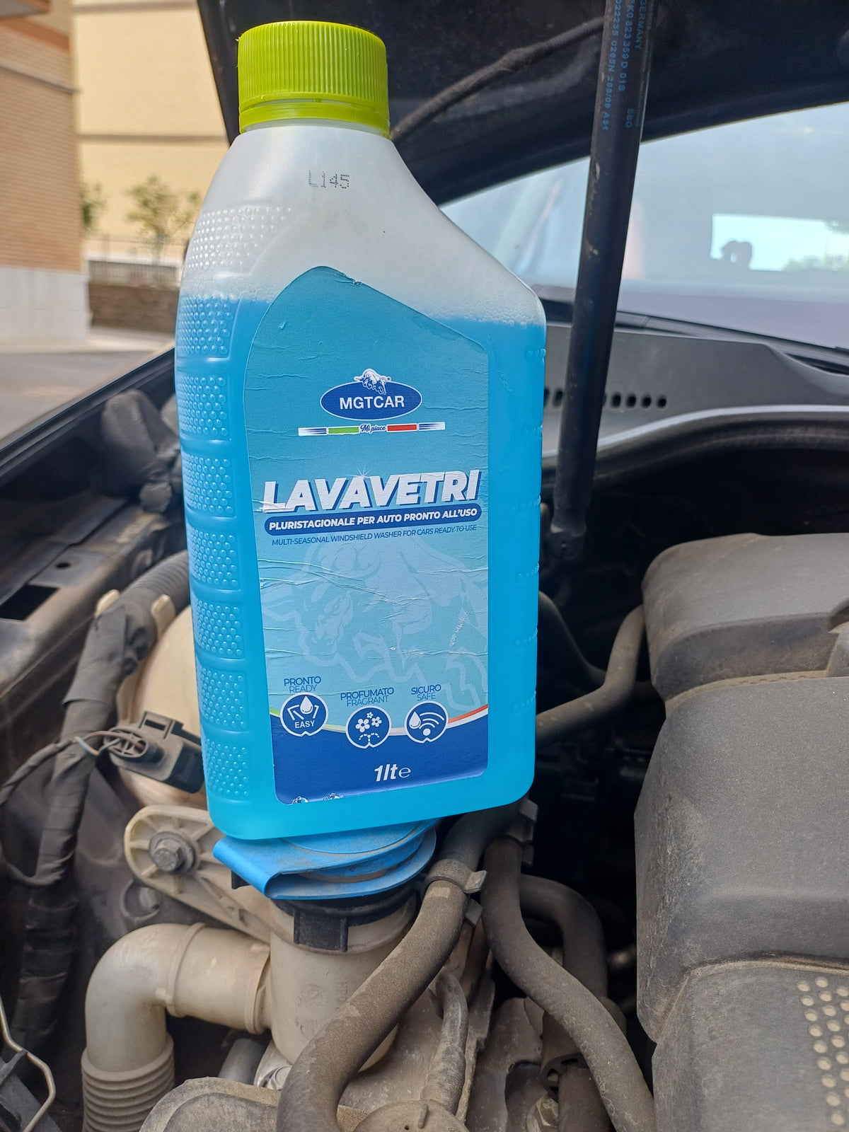 MGTCAR Liquido Lavavetri Pronto all’Uso – 1 Litro