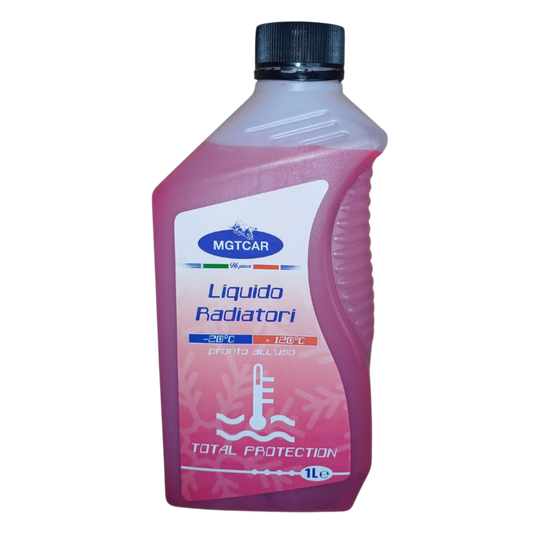 MGTCAR Liquido Radiatori Pronto all’Uso -20°C / +120°C – 1 Litro