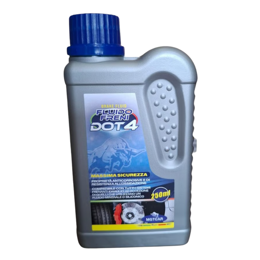 MGTCAR Liquido Freni DOT 4 – 250 ml