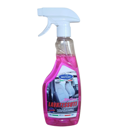 MGTCAR - LINEA MELISSA Lava Tessuti Spray – Detergente per Interni Auto – 500 ml