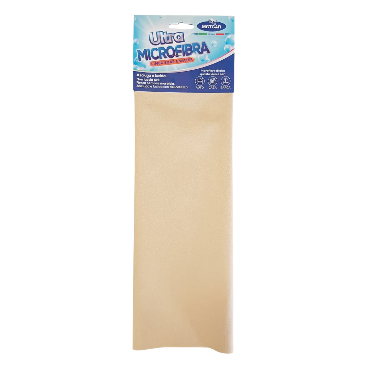 MGTCAR Panno Ultra Microfibra Mis.60x40– Alta Qualità per Pulizia e Lucidatura