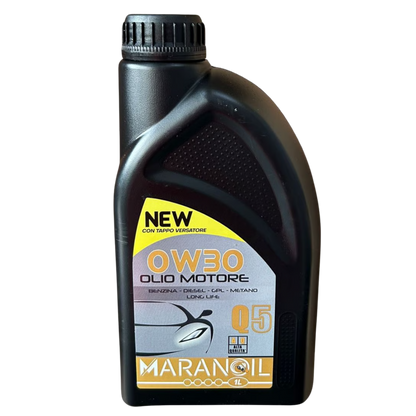 MARANOIL Q5 0W30 – Olio Motore Sintetico Low SAPS