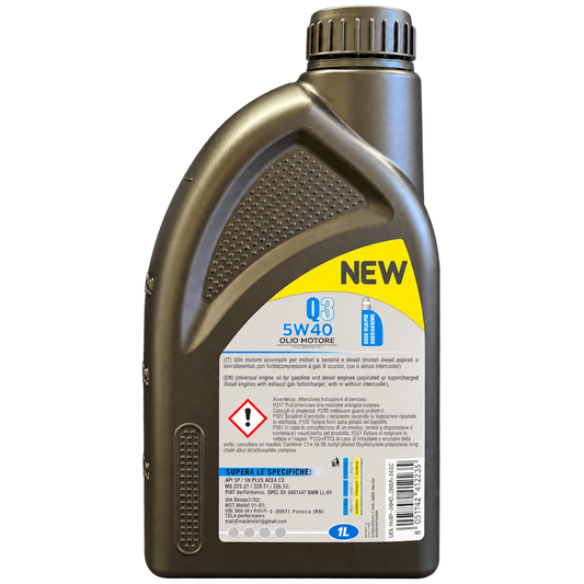 Olio Motore MARANOIL Q3 5W40 1 LITRO