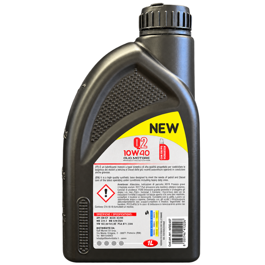 Olio Motore MARANOIL Q2 10W40 Multigrado 1 LITRO