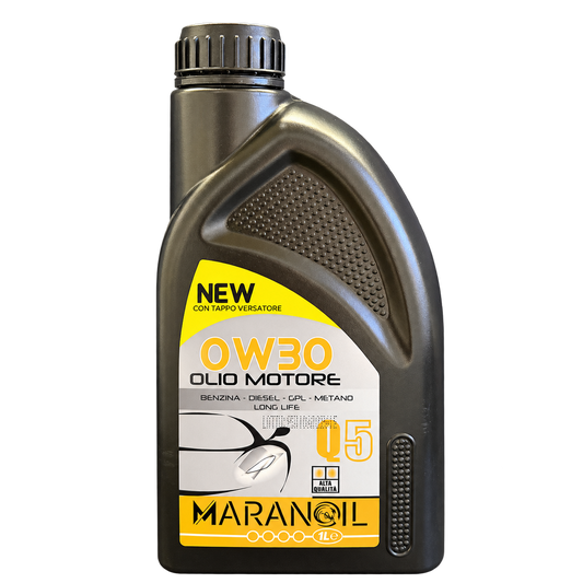 Olio Motore MARANOIL Q5 0W30 Sintetico Low SAPS 1 LITRO