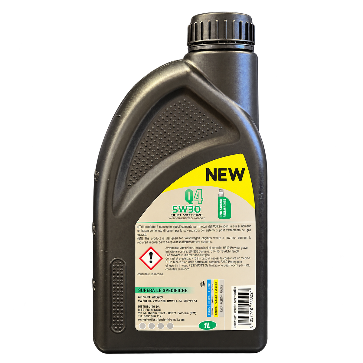 Olio Motore MARANOIL Q4 5W30 Sintetico 1 LITRO