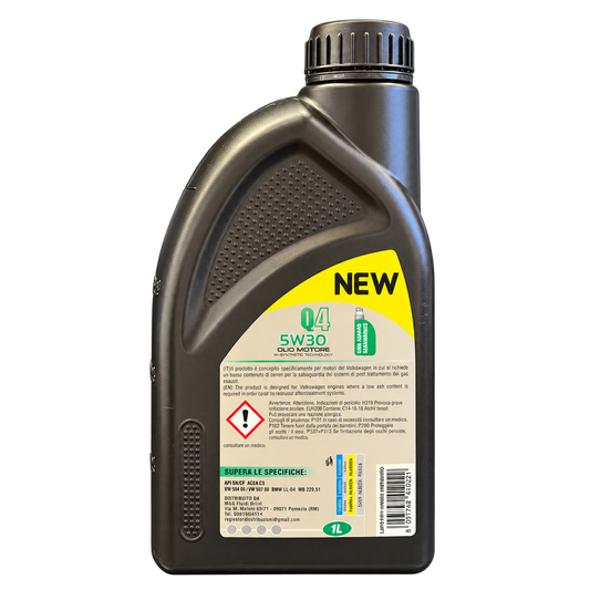 Olio Motore MARANOIL Q4 5W30 Sintetico 1 LITRO