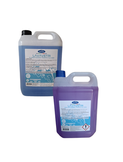 MGTCAR Liquido Lavavetri Pluristagione Pronto all’Uso – 5 Litri