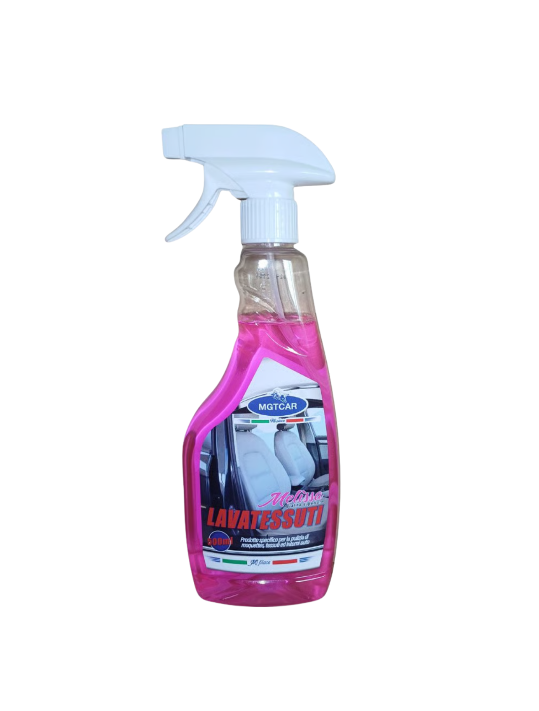 Lava Tessuti Spray – Detergente per Interni Auto – 500 ml LINEA MELISSA | MGTCAR