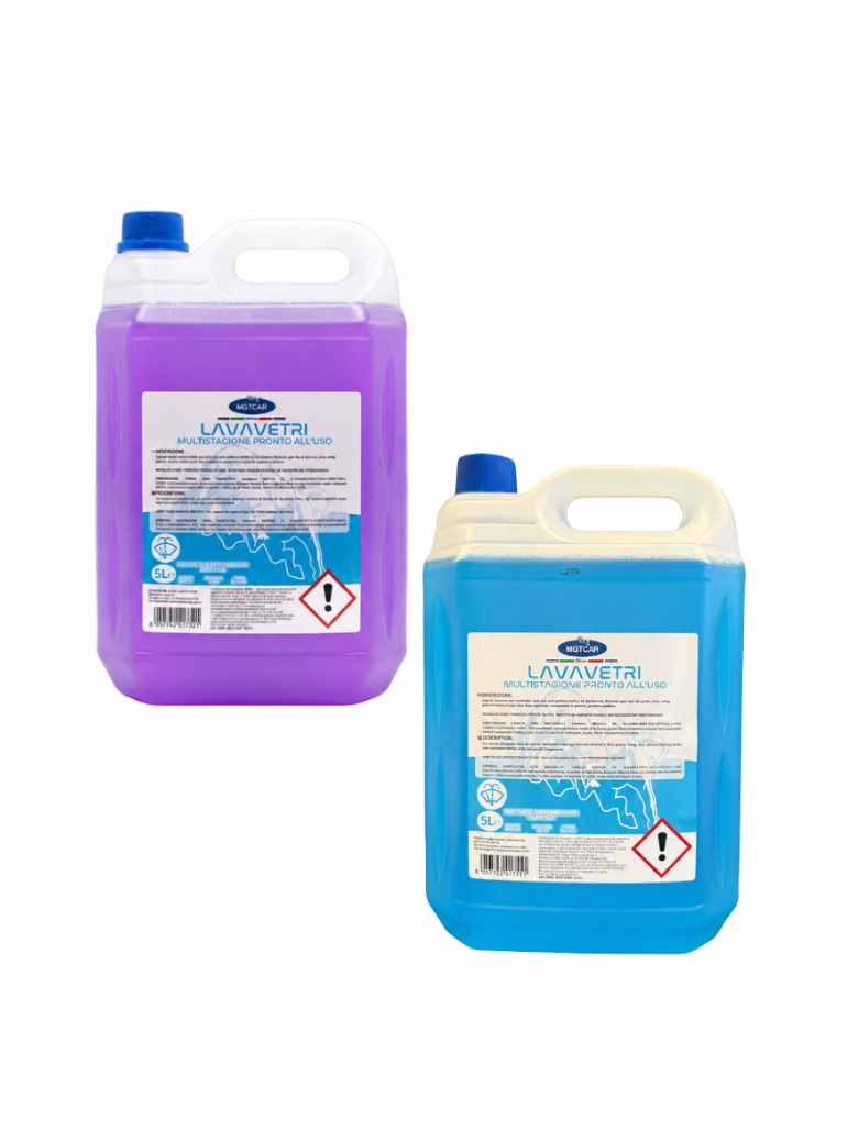 Liquido Lavavetri Pluristagione Pronto all’Uso – 5 Litri | MGTCAR