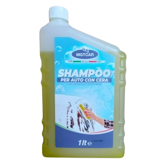 MGTCAR Shampoo per Auto con Cera – 1 Litro