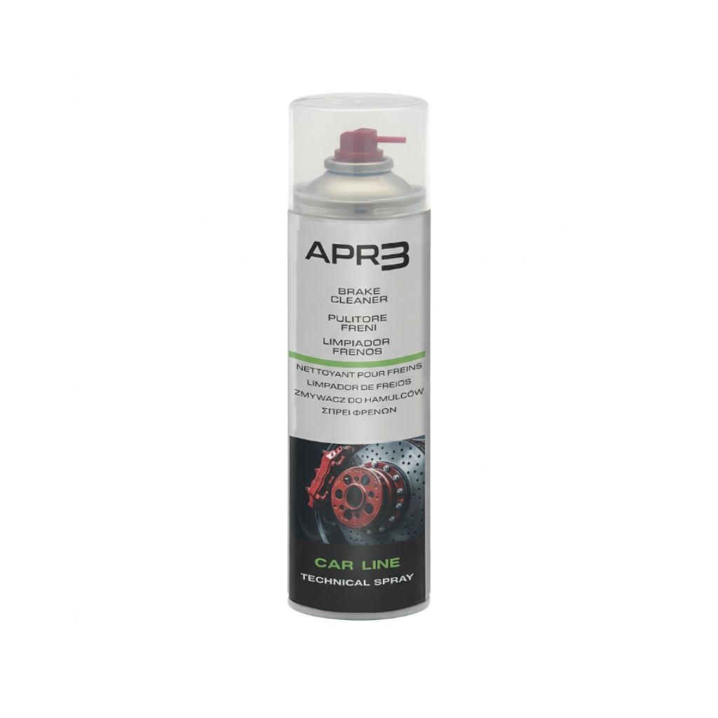 Pulitore Freni e Motori Spray 500 ml – Sgrassante Senza Risciacquo |APR3