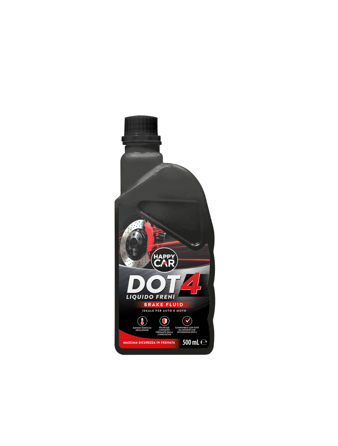 Liquido Freni DOT 4 Happy Car – 500 ml