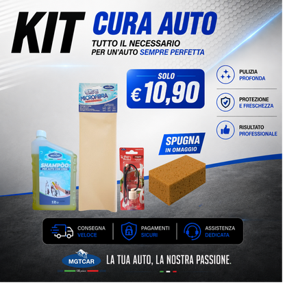 🚗 Kit Cura Auto MGTCAR