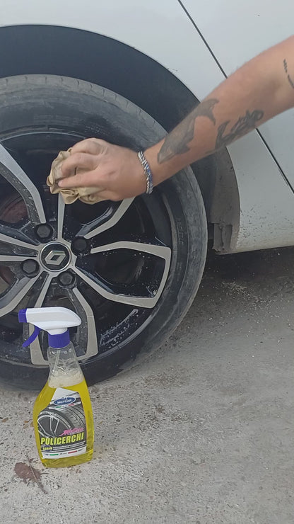 MGTCAR - LINEA MELISSA Pulicerchi Spray – Detergente per Cerchi Auto – 500 ml