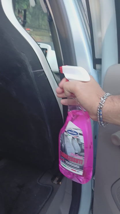 MGTCAR - LINEA MELISSA Lava Tessuti Spray – Detergente per Interni Auto – 500 ml