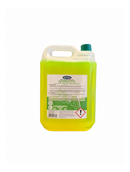 Liquido Lavavetri Moskito – Elimina Insetti dal Parabrezza – 5 Litri | MGTCAR