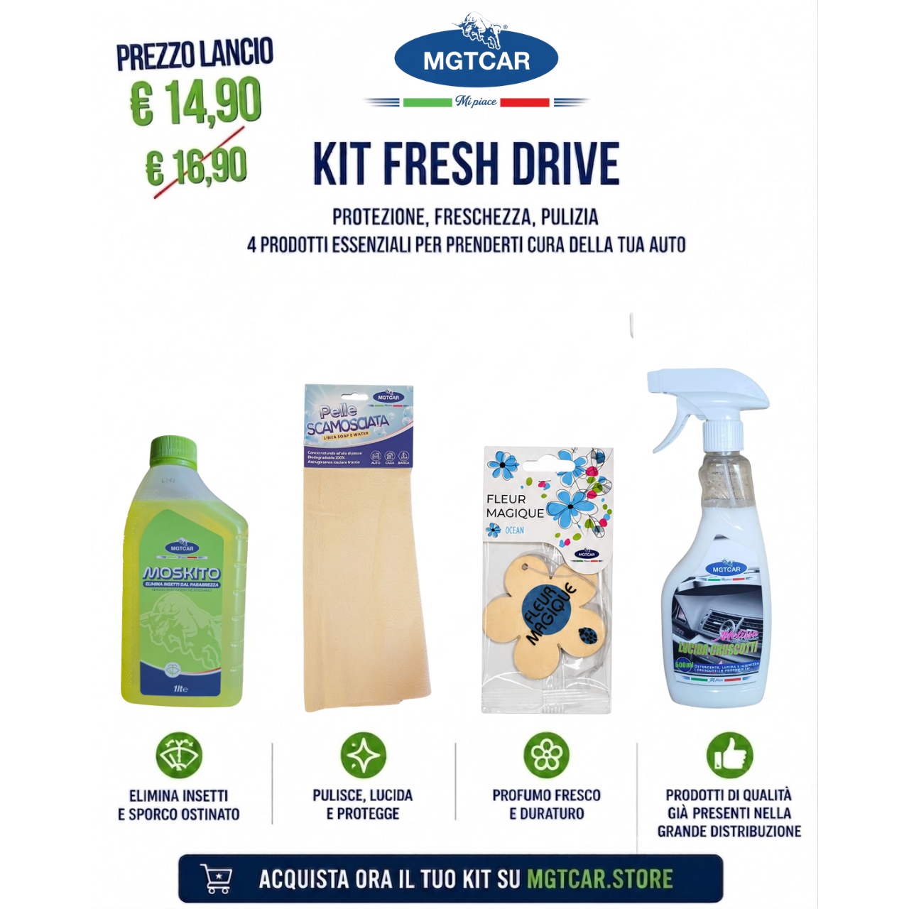 KIT FRESH DRIVE MGTCAR